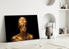 Gold Woman Glass Wall Art by Insigneart USA