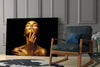 Gold Woman Glass Wall Art by Insigneart USA