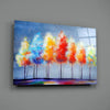 Drawing Trees Glass Wall Art by Insigneart USA