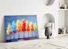 Drawing Trees Glass Wall Art by Insigneart USA