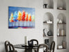 Drawing Trees Glass Wall Art by Insigneart USA