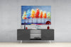 Drawing Trees Glass Wall Art by Insigneart USA
