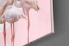 Flamingo Glass Wall Art by Insigneart USA