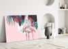 Flamingo Glass Wall Art by Insigneart USA
