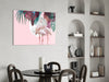 Flamingo Glass Wall Art by Insigneart USA
