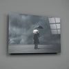Storm in Thoughts Glass Wall Art by Insigneart USA