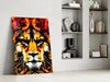 Lion Glass Wall Art by Insigneart USA