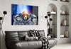 Space Team Glass Wall Art by Insigneart USA