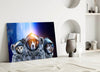 Space Team Glass Wall Art by Insigneart USA