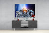 Space Team Glass Wall Art by Insigneart USA