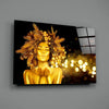 Gold Woman Glass Wall Art by Insigneart USA