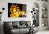 Gold Woman Glass Wall Art by Insigneart USA