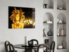 Gold Woman Glass Wall Art by Insigneart USA