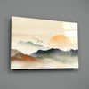 Abstract Landscape Glass Wall Art by Insigneart USA