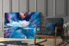 Blue Explosion Glass Wall Art by Insigneart USA