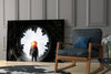 Astronaut Glass Wall Art by Insigneart USA