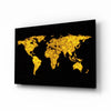 World Map Glass Wall Art by Insigneart USA