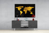 World Map Glass Wall Art by Insigneart USA