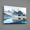 Mountains Glass Wall Art by Insigneart USA