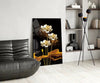 Flowers Glass Wall Art by Insigneart USA