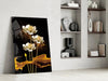 Flowers Glass Wall Art by Insigneart USA
