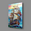 Sailboat Glass Wall Art by Insigneart USA