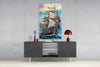 Sailboat Glass Wall Art by Insigneart USA