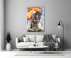Woman with Earrings Glass Wall Art by Insigneart USA