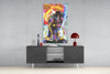 Woman with Earrings Glass Wall Art by Insigneart USA