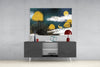 Abstraction Glass Wall Art by Insigneart USA