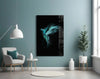 Luminious Parrot Glass Wall Art by Insigneart USA