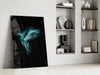 Luminious Parrot Glass Wall Art by Insigneart USA