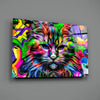 Cat Glass Wall Art by Insigneart USA