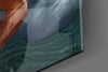 Water And Fire Glass Wall Art by Insigneart USA