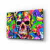 Skull Glass Wall Art by Insigneart USA