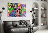 Skull Glass Wall Art by Insigneart USA