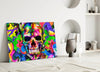 Skull Glass Wall Art by Insigneart USA