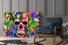 Skull Glass Wall Art by Insigneart USA