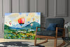 Hot Air Balloons Glass Wall Art by Insigneart USA