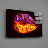 Lip Glass Wall Art by Insigneart USA