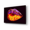Lip Glass Wall Art by Insigneart USA