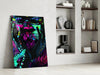 Neon Glances Glass Art by Insigneart USA
