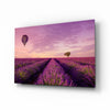 Lavender and Balloon Glass Art by Insigneart USA