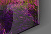 Lavender and Balloon Glass Art by Insigneart USA