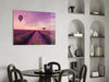 Lavender and Balloon Glass Art by Insigneart USA
