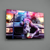 Harley Quinn Glass Art by Insigneart USA