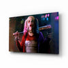 Harley Quinn Glass Art by Insigneart USA
