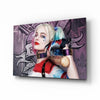 Harley Quinn Glass Art by Insigneart USA