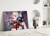 Harley Quinn Glass Art by Insigneart USA