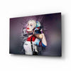 Harley Quinn Glass Art by Insigneart USA